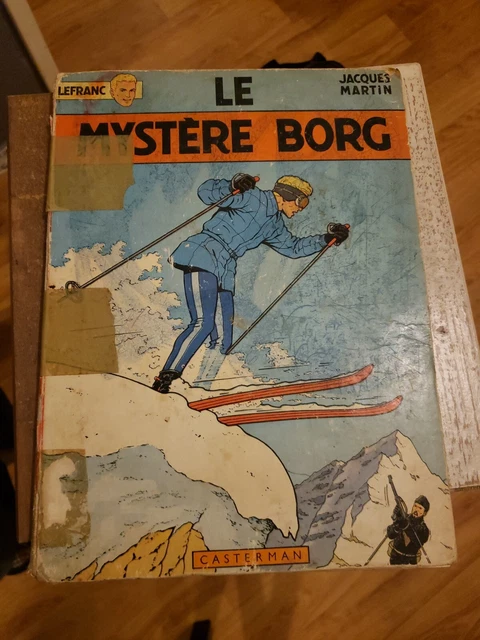 Bd Lefranc-Martin " Le Mystere Borg " Eo 1965,