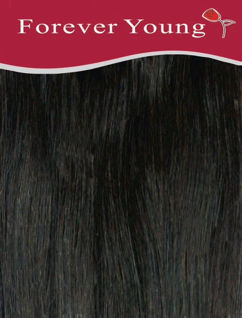 High Quality Human Hair Extensions Clip In Real Remy Hair Weft Long Straight UK