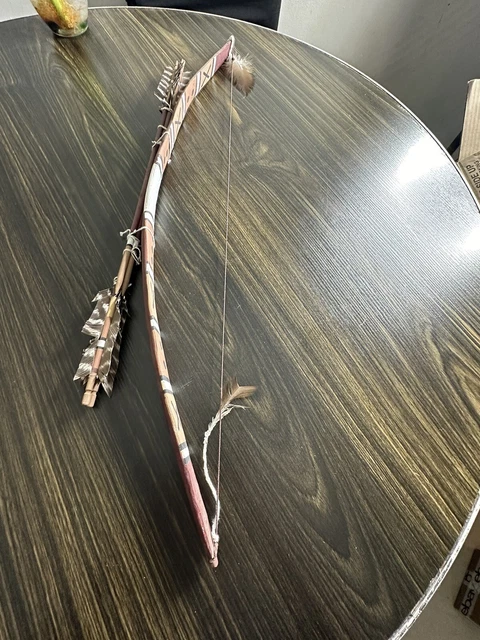 Childs Bow Arrow Hopi Native American Hand Made  (34inch Long )