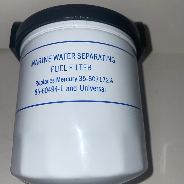 10 MICRON MARINE Fuel Water Separator Kit Filter For Mercury 35807172