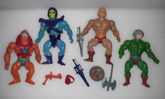 Beschädigte Karte GNN85 MOTU Origins Masters Of The Universe Flying Fist HE-MAN Figur OVP In Masters Origins
