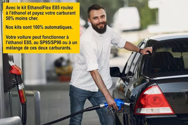 KIT ETHANOL E85 4 Cyl. PEUGEOT, RENAULT, AUDI, BMW, TOYOTA, HONDA, CITROEN, FORD 3