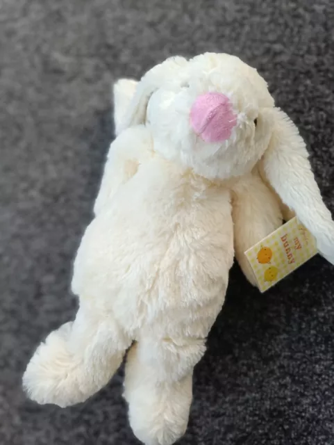 PAPERCHASE BUNNY NEW with Tags Teddy White Cream £5.50 - PicClick UK