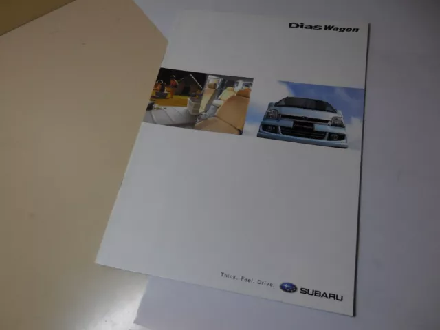 SUBARU  DIAS Wagon Japanese Brochure 2006/04 TW2 TW1 EN07 660cc