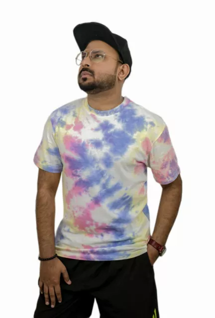 Tie Dye T Shirt Top Tee Tye Die Music Festival Hipster Indie Retro Unisex tshirt