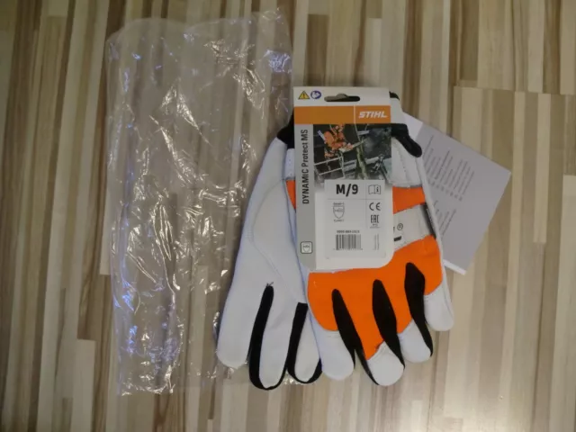 STIHL MS-Handschuhe Dynamic Protect  Schnittschutzhandschuhe Gr.M/9  NEU