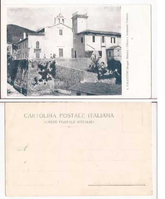 Storia Postale Cartolina San Valentino Poggio Mirteto Fp