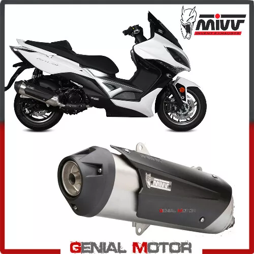 Pot D'Echappament Complet MIVV Urban Inox pour KYMCO XCITING 400I 2013 > 2016