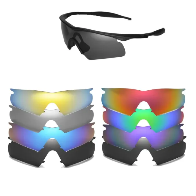 Verres de remplacement Walleva pour lunettes de soleil hybrides monture M - plusieurs options