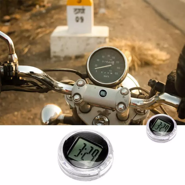 Wasserdichte Motorrad Digital Uhr Watch Stick auf Motorrad *1 Z