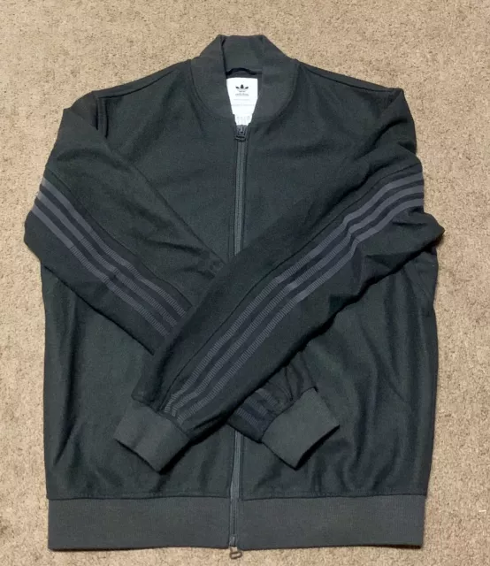 Adidas wings horns bomber jacket Altered Charcoal Mens Sz M BR0170.