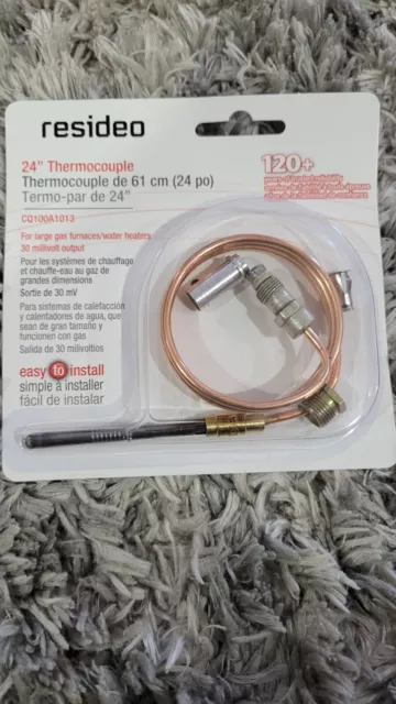 Resideo 24 In. 30mV Universal Thermocouple CQ100A1013  new