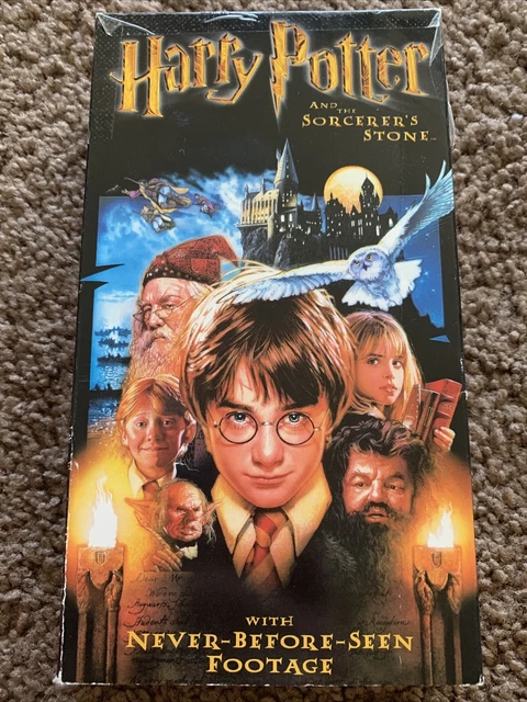 Harry Potter And The Sorcerer's Stone 2002 Vhs