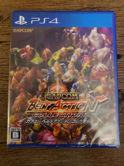 CAPCOM BELT ACTION COLLECTION (PS4 PlayStation 4 2018) Brand New!! Japanese Ver.