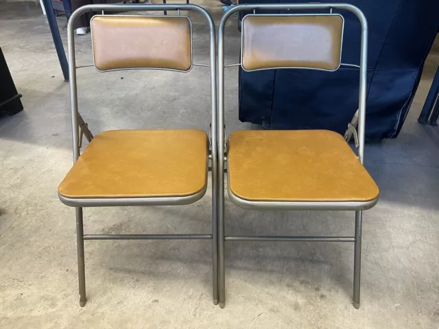 Vintage Samsonite 6873 Folding Chairs