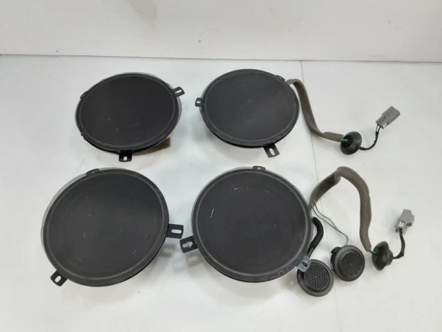 Jeep JK Wrangler OEM Infinity Front and Rear Speakers w Tweeters 2011-2012