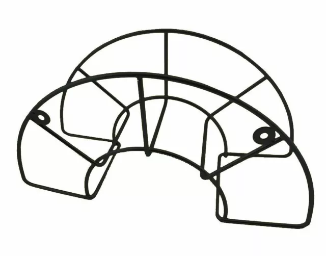 Schlauchhalter Blacky Schlauchaufroller Draht Wandschlauchhalter