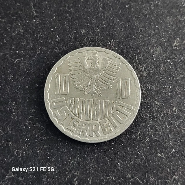 Austria 10 Groschen KM# 2878 1955     B491   I COMBINE SHIPPING