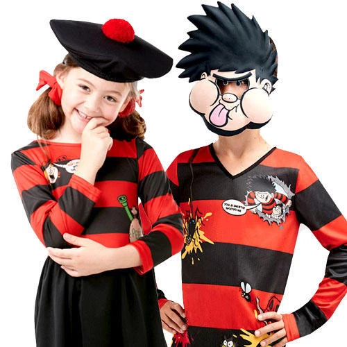 COSTUMES POUR ENFANTS Dennis The Menace Minx Beano World Book Day costumes EUR 28 85 PicClick FR