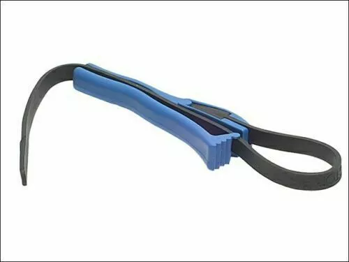 Boa Constrictor Strap Wrench Jar Lid Bottle Top Opener Capacity 100mm Blue
