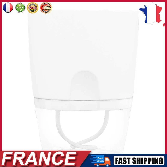 2 Layer ABS Flowerpot Self Watering Plant Container w/Water Tank (10.5cm) fr