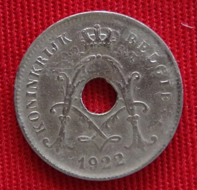 BELGIQUE PIÈCE de 10 centimes - Albert Ier - type Michaux en néerlandais - n1