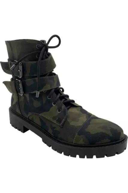 Jessica Simpson Kerina Lace-Up Boot Camo