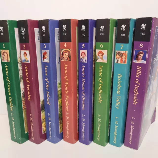 Anne of Green Gables Complete 8 Book Set by L. M. Montgomery Paperback