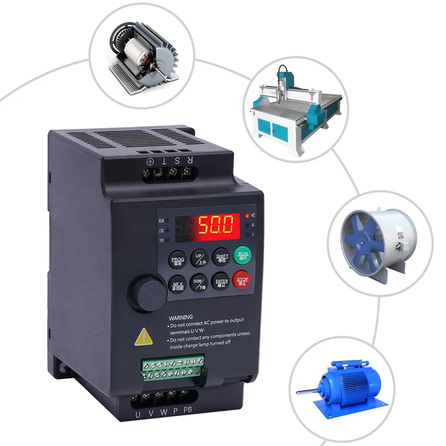 Mini VFD Frequenzwandler, SKI780 220V 0,75KW Freque Produktbild-Vorschau 2