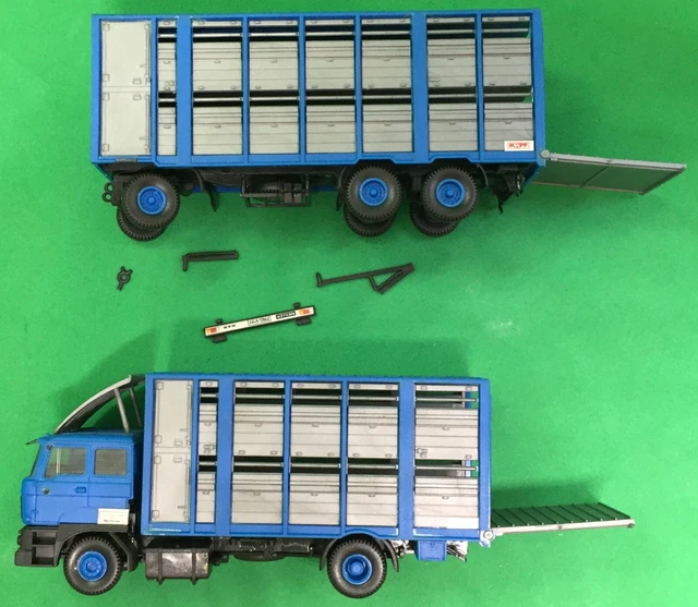 Camion DAF Transport D'animaux AMAR – Solido N°335 – Échelle 1:50 – Neuf En Boîte