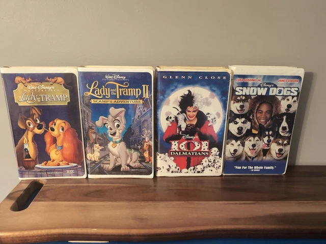 DISNEY DOGS Lady the Tramp (1&2)/ 101 Dalmatians /Snow Dogs