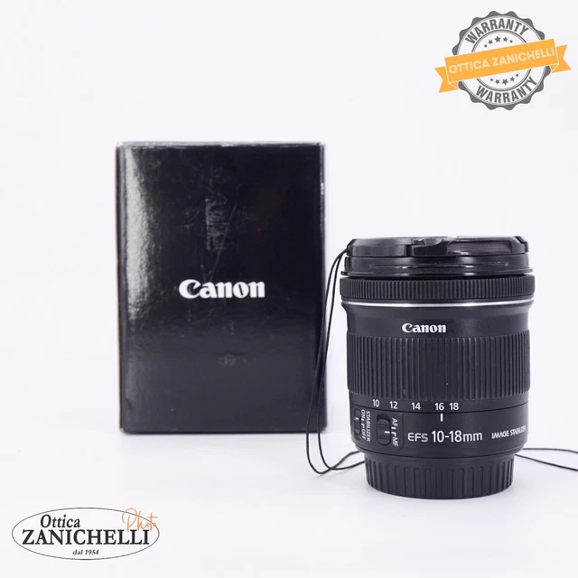 Canon EF-S 10-18mm f/4.5-5.6 IS STM Usato (NS49)