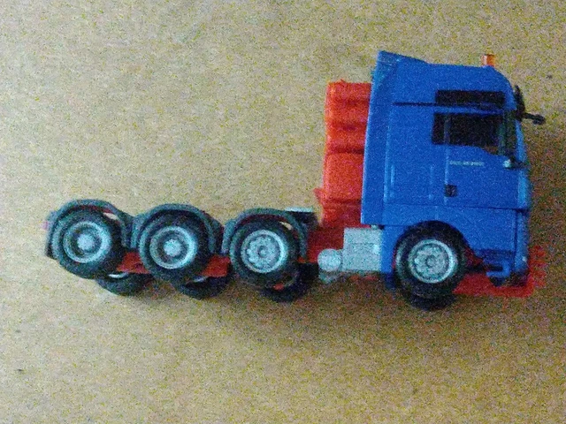 Maquette Camion Herpa Scania CS 20 ND Tracteur De Poids Lourds Echelle 1 87 Model Allemand Piece De Collection Figurine Plastique Camion Scania