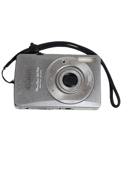 Canon PowerShot Digital ELPH SD750, IXUS 75 7.1MP Digital Camera (Silver)