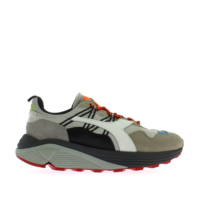 DIADORA HERITAGE RAVE Nylon Sneaker Uomo 201.175448 75041 Grigio