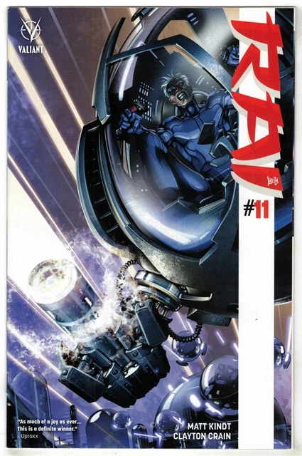 Rai #11 Clayton Crain Cover B Variant Valiant 2014 Matt Kindt VF/NM