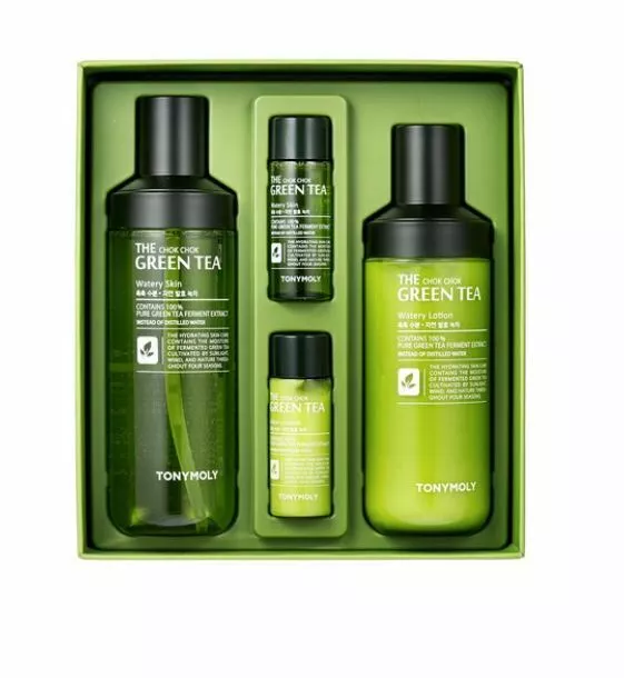 [TONYMOLY] The Chok Chok Green Tea Watery Skin Care Set K-Cosmetic
