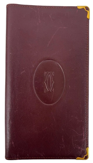 Portadocumenti Agenda Cartier in Pelle