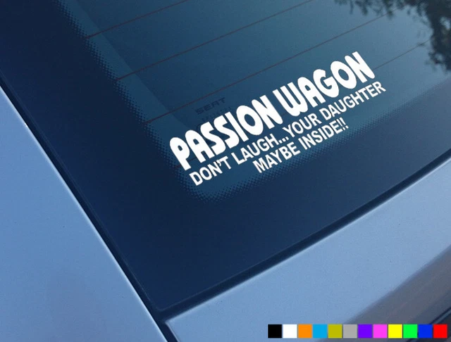 SOLO 1.2 ADESIVI AUTO DIVERTENTI ONESTI DECALCOMANIE PARAURTI - Foto 11