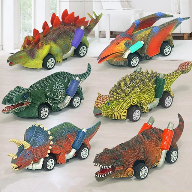 Years Old T-Rex Pull Back Car Pull Back Dinosaur Model Dinosaur Toy Dino Toy