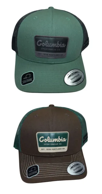 Columbia Rugged Outdoor Park Patch Men's Snap Back Trucker Hat OSFM NWT