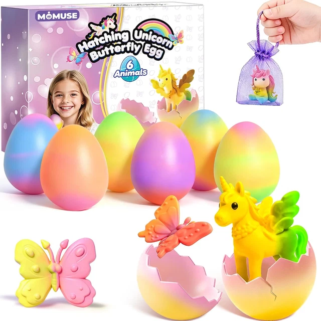 UneedMe Kit Braccialetti Fai Da Te Unicorno Per Ragazze - Gioielli Personalizzati Con Perline, Ciondoli E Scatola Regalo