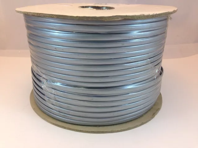 1 Roll - Ces Wire 1000Ft 6Conductor 26Ga Stranded 100% Copper Wire # Zer0009Gray