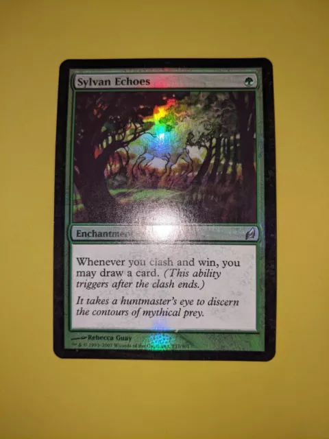 LÁMINA Sylvan Echoes x1 Lorwyn 1x Magic the Gathering Magic The Gathering