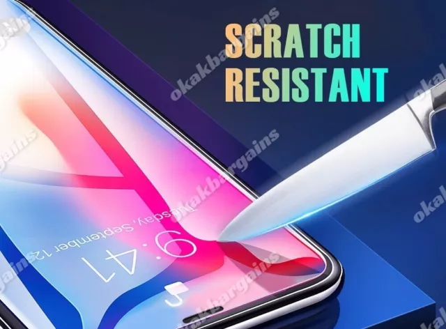 9H Tempered Glass Screen Protector For iPhone 14 13 12 11 Pro 8 7 PLUS XR XS Max 2