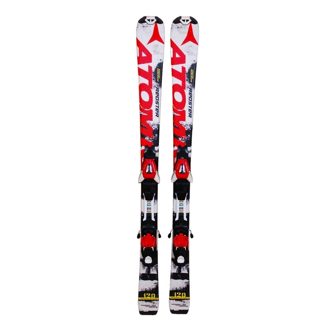 Gebrauchte Juniorski Atomic Redster + Bindungen - Qualität A - 120 cm