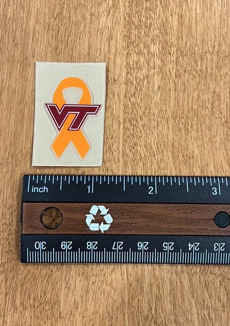Virginia Tech Hokies 2021 Spring Game Mini Helmet Decal