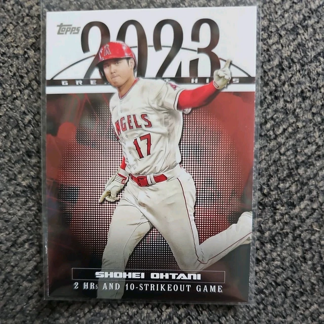 2024 SHOHEI OHTANI Topps Series 1 2023 Greatest Hits Los Angeles Angels
