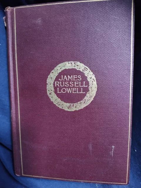 Lowell's Complete Poetical Works HC Cambridge Ed James Russell Lowell 1911