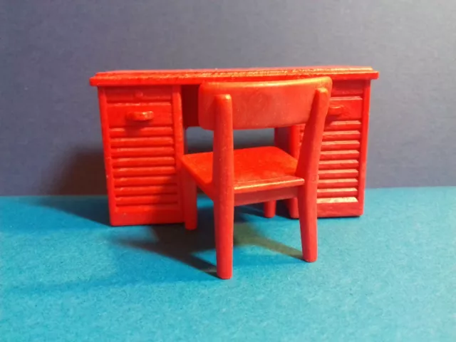 PLAYMOBIL Western - Le bureau rouge du sheriff avec sa chaise